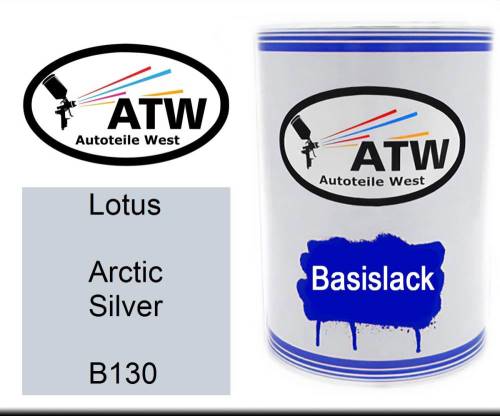 Lotus, Arctic Silver, B130: 500ml Lackdose, von ATW Autoteile West.